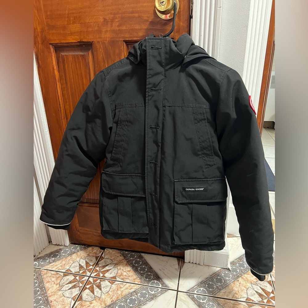 Canada Goose Black Men's Jacket size10/12 boy